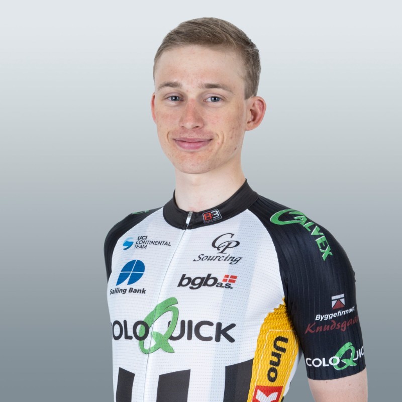 Billede af den danske cykelrytter Jeppe Aaskov Pallesen