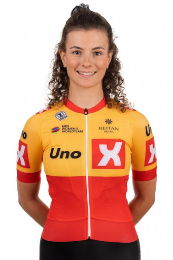 Billede af den danske cykelrytter Rebecca Koerner