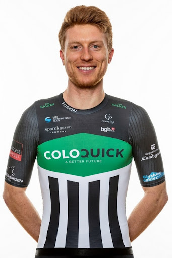 Billede af den danske cykelrytter Nicklas Amdi Pedersen