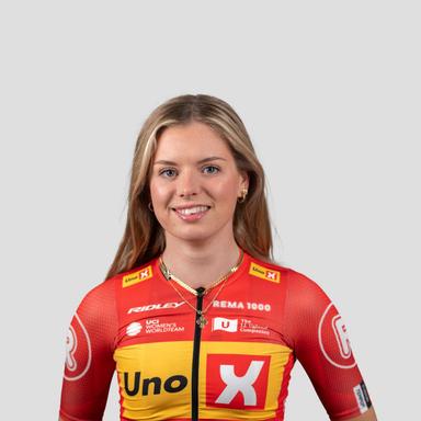 Billede af den danske cykelrytter Alberte Greve